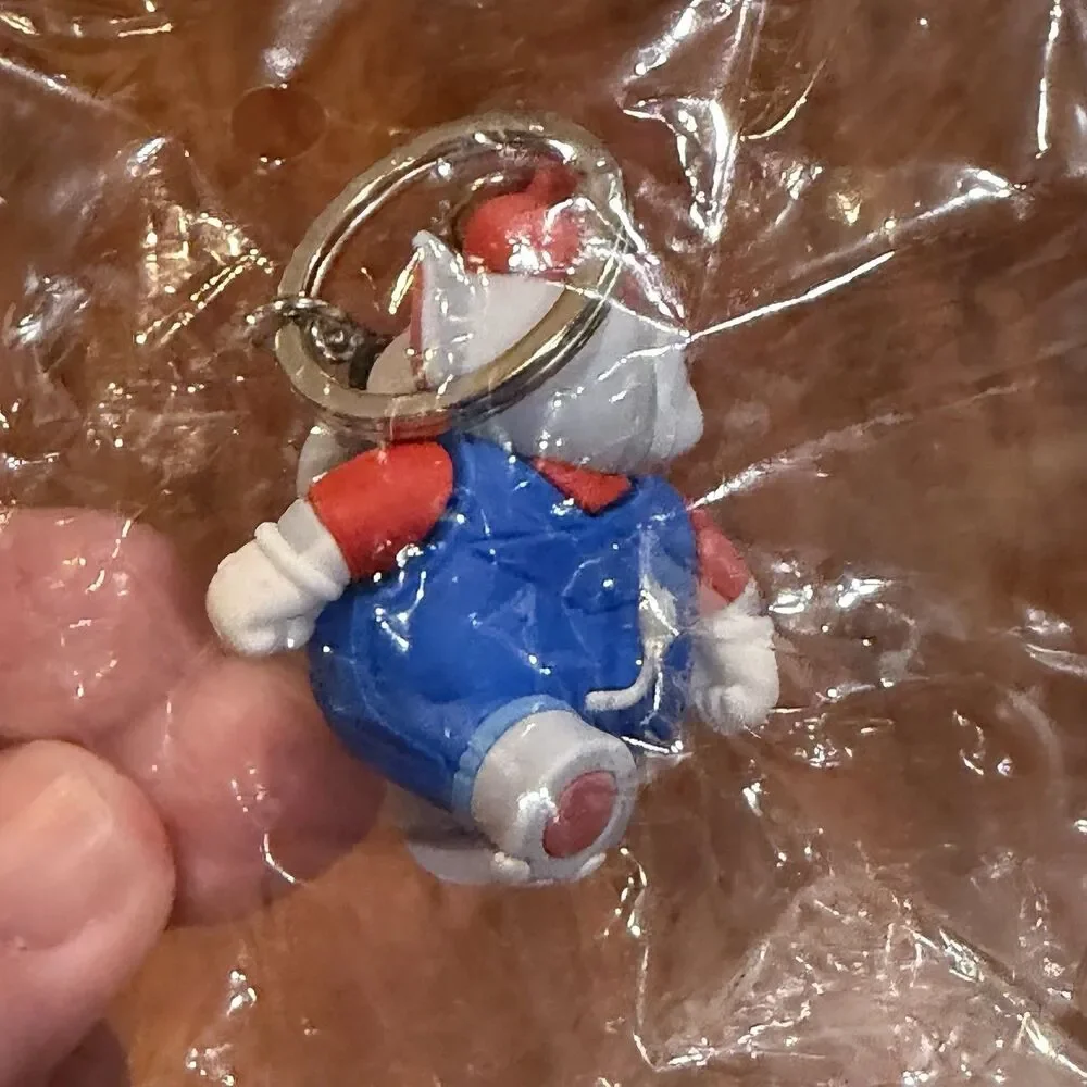 Super Mario Bros Wonder Nintendo Switch Elephant Keychain Lot - New & Sealed!